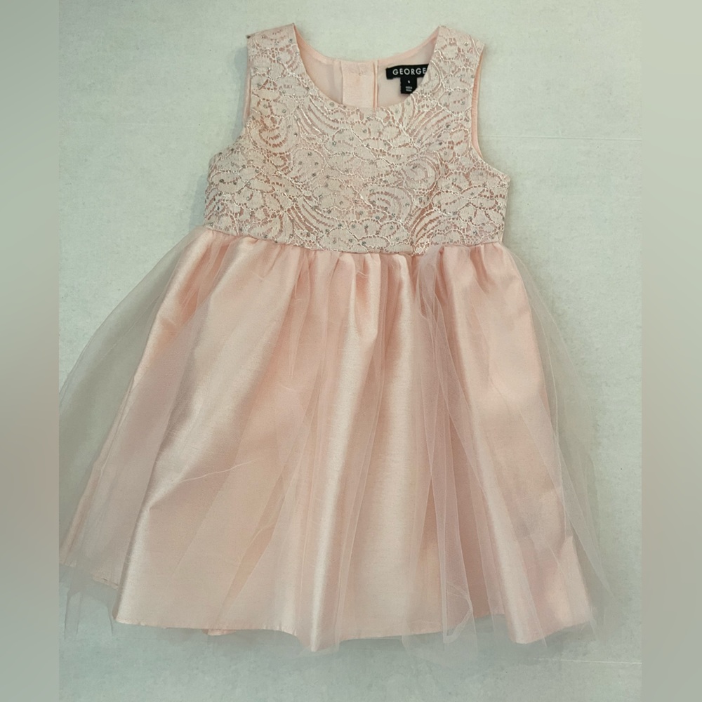 George Girls Lace Tulle Dress
